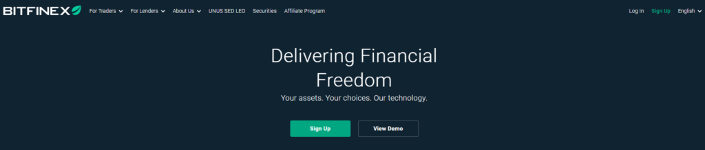 Bitfinex - Crypto Liquidity Provider