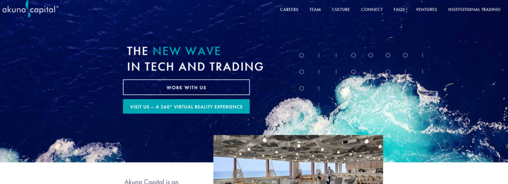 Akuna Capital – Crypto Market Maker
