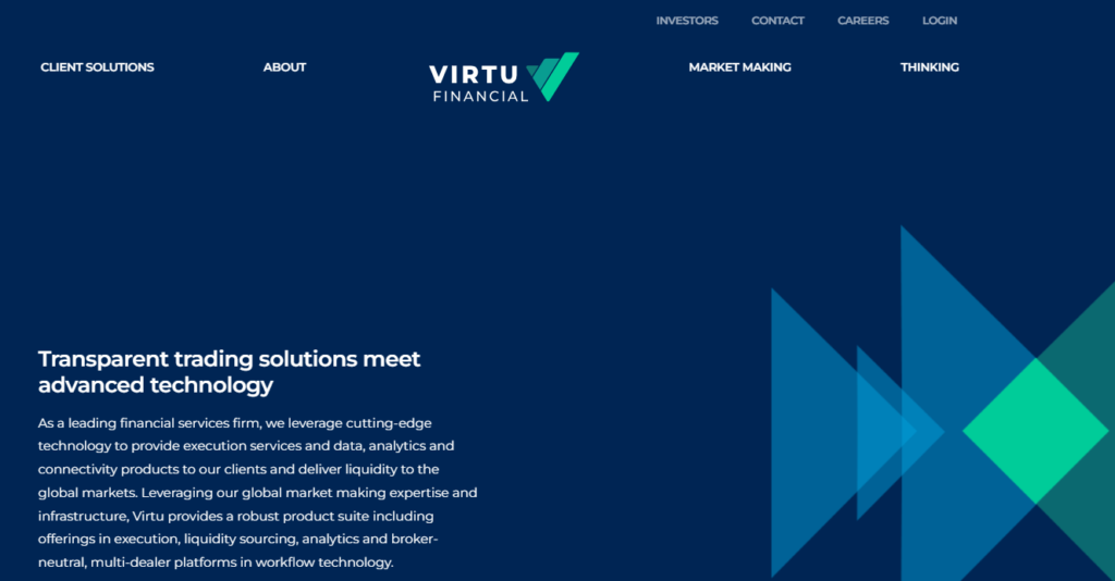Virtu Financial – Crypto Market Maker