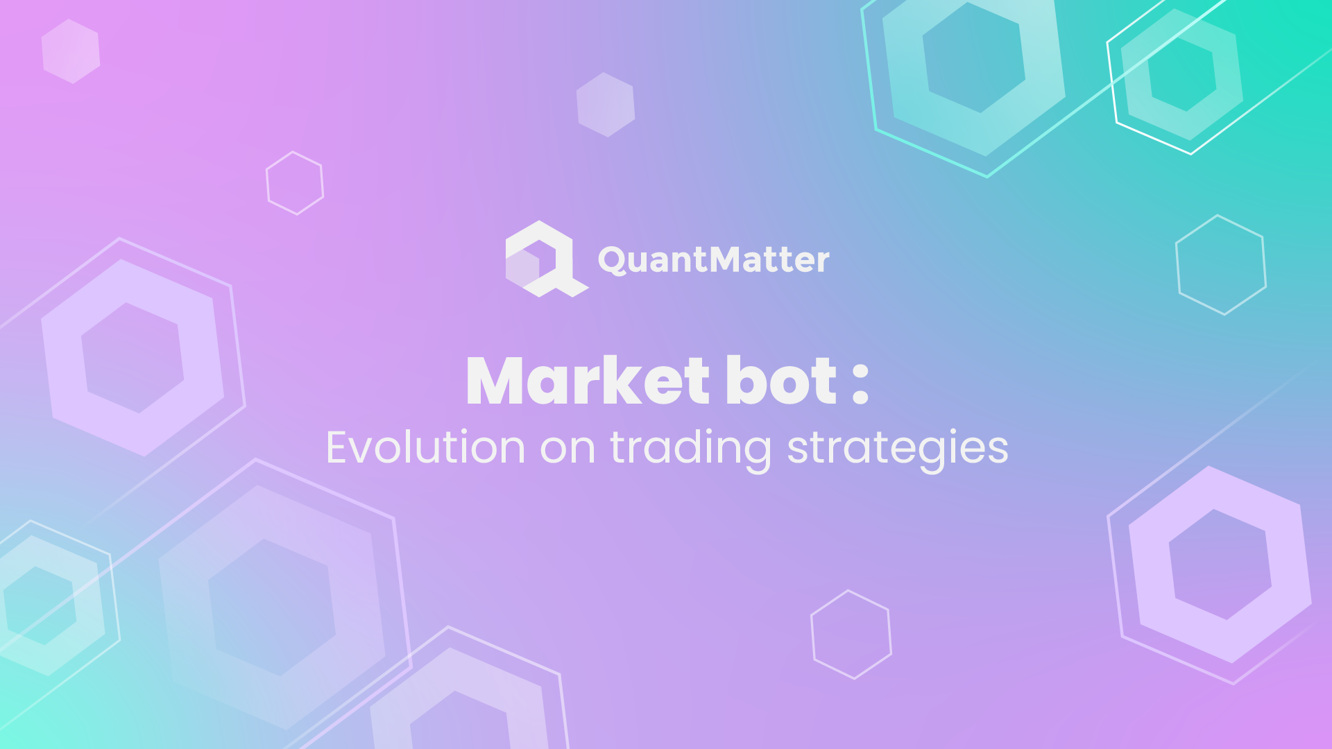 Market bot Evolution on rading strateies