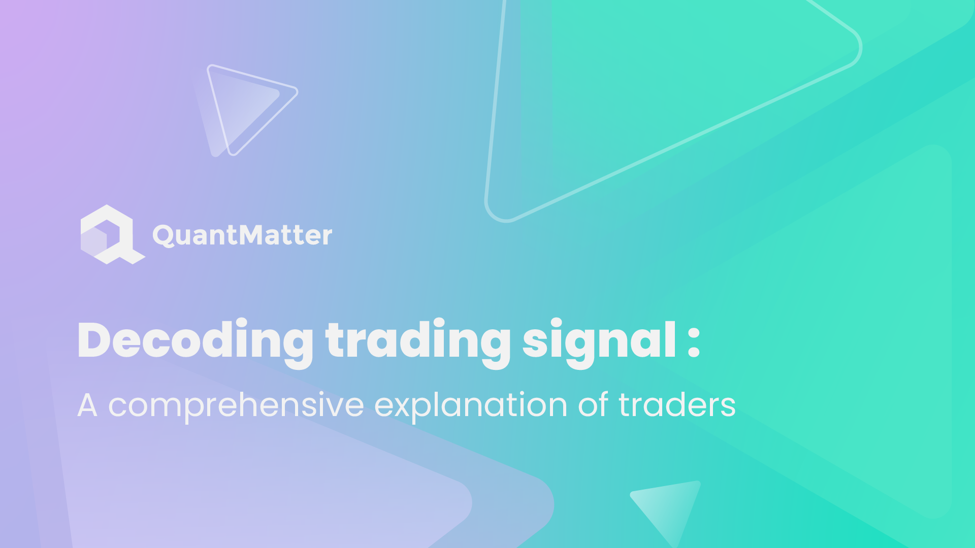 What Are Trading Signals?