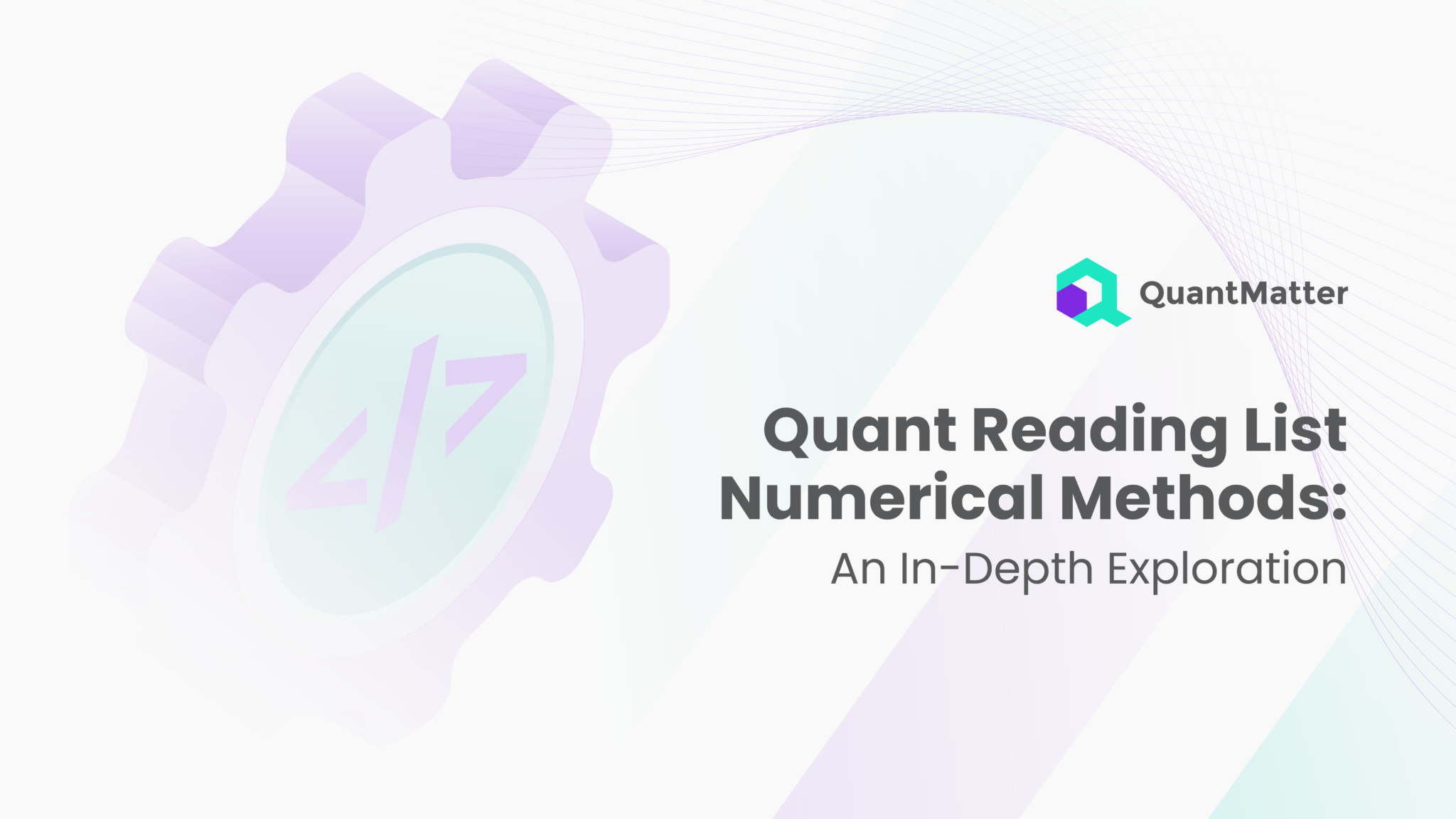 What is Quant Reading List Numerical Methods?